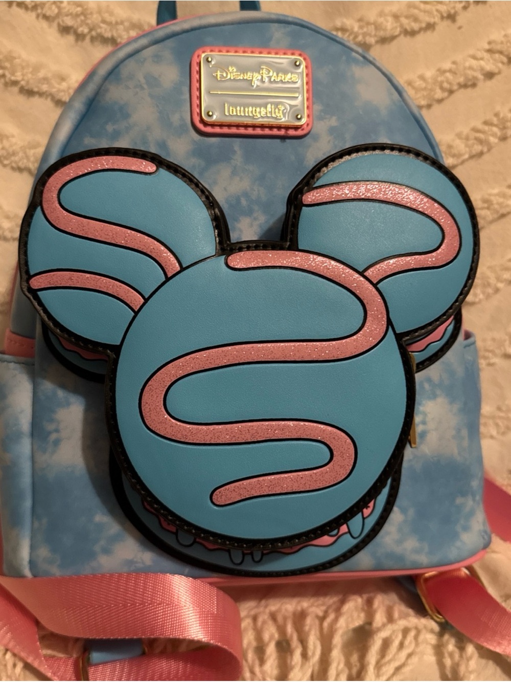 2024 Disney Parks Eats Collection Macaron Loungefly Backpack New